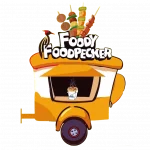 Das Logo von Foodyfoodpecker