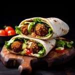 Mediterrane Bällchen Wrap 